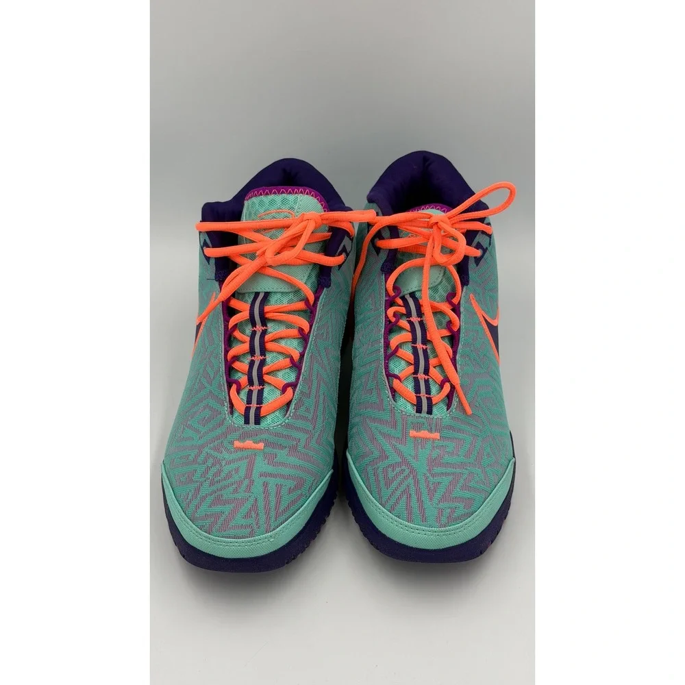Nike LeBron NXXT‎ Gen Mens Size 10 Light Menta Field Purple Orange Shoes